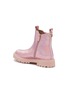 Detail View - Click To Enlarge - SAM EDELMAN - Laguna Toddlers/Kids Holographic Patent Leather Chelsea Boots