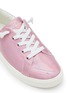Detail View - Click To Enlarge - SAM EDELMAN - Ethyl Iridescent Kids Sneakers