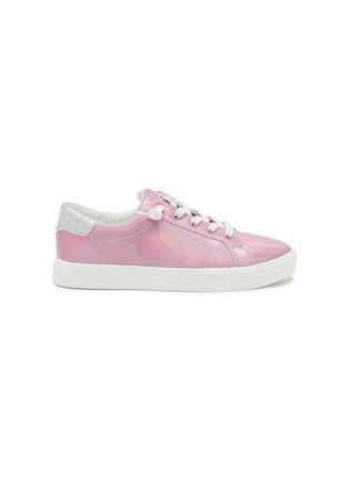 Main View - Click To Enlarge - SAM EDELMAN - Ethyl Iridescent Kids Sneakers