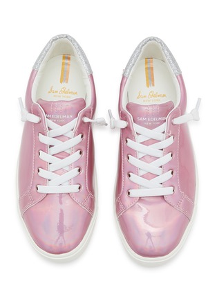 Pink on sale iridescent sneakers