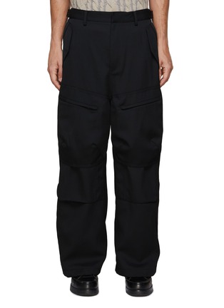 Main View - Click To Enlarge - JUUN.J - Wool Layered Pants