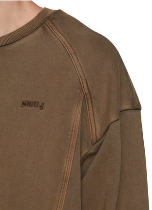  - JUUN.J - Dyed Cotton Sweatshirt