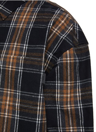  - JUUN.J - Chequered Oversized Shirt