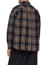 Back View - Click To Enlarge - JUUN.J - Chequered Oversized Shirt