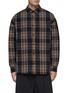 Main View - Click To Enlarge - JUUN.J - Chequered Oversized Shirt