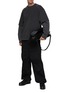 Figure View - Click To Enlarge - JUUN.J - Cotton Double Sleeve T-Shirt