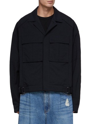 Main View - Click To Enlarge - JUUN.J - Nylon Shirt Jacket