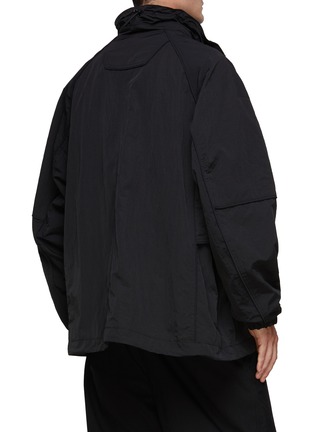 Back View - Click To Enlarge - JUUN.J - Nylon Stand Collar Jacket
