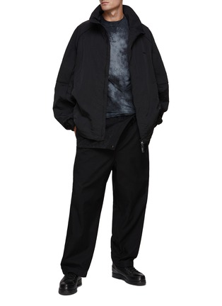 Figure View - Click To Enlarge - JUUN.J - Nylon Stand Collar Jacket