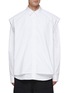 Main View - Click To Enlarge - JUUN.J - Layered Cotton Shirt