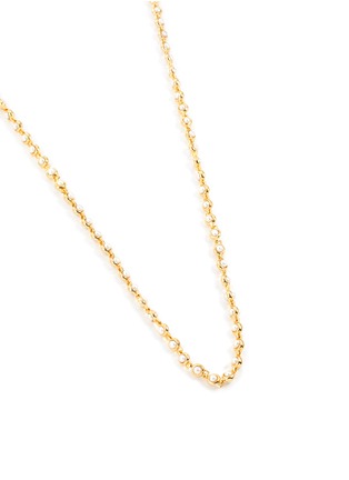 Detail View - Click To Enlarge - EDDIE BORGO - Pearl 12K Gold Plated Necklace
