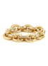 Main View - Click To Enlarge - EDDIE BORGO - Crystal 12K Gold Plated Chain Bracelet