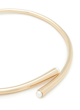 Detail View - Click To Enlarge - EDDIE BORGO - Pearl 12K Gold Plated Choker