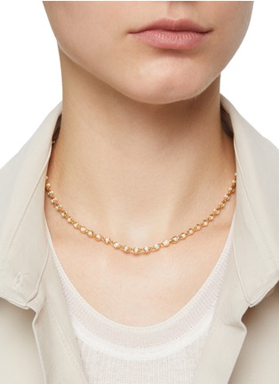 Figure View - Click To Enlarge - EDDIE BORGO - Pearl 12K Gold Plated Necklace