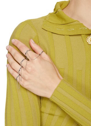 Silver Gold Stackable Ring Set | TCA – The Colourful Aura