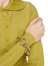 Figure View - Click To Enlarge - EDDIE BORGO - 12K Gold Plated Chain Bracelet