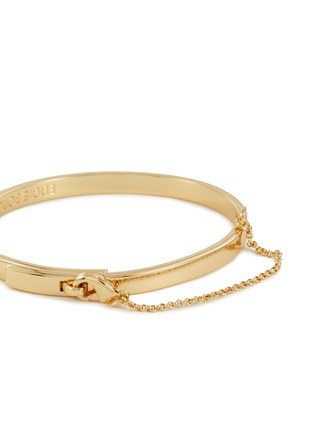 Detail View - Click To Enlarge - EDDIE BORGO - 12K Gold Plated Safety Chain Bangle