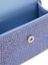 Detail View - Click To Enlarge - SELF-PORTRAIT - Micro Bow Rhinestone Hobo Bag