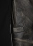  - JUUN.J - Distressed Leather Biker Jacket