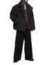 Figure View - Click To Enlarge - JUUN.J - Drawstring Elasticated Waist Wide Leg Pants