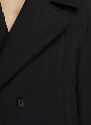  - JUUN.J - Oversize Double Breasted Padded Peacoat