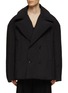 Main View - Click To Enlarge - JUUN.J - Oversize Double Breasted Padded Peacoat