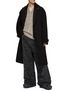 Figure View - Click To Enlarge - JUUN.J - Oversize Single Breasted Wool Cashmere Coat