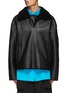 Main View - Click To Enlarge - JUUN.J - Oversized Shearling Bomber Jacket