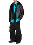 Figure View - Click To Enlarge - JUUN.J - Oversized Shearling Bomber Jacket