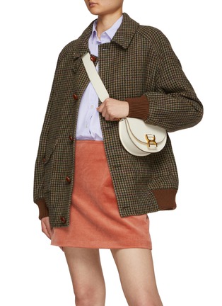 Figure View - Click To Enlarge - CHLOÉ - Mini Marcie Leather Crossbody Bag