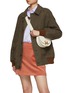 Figure View - Click To Enlarge - CHLOÉ - Mini Marcie Leather Crossbody Bag