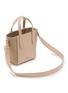 Detail View - Click To Enlarge - CHLOÉ - Small Sense Leather Canvas Tote Bag