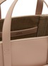 Detail View - Click To Enlarge - CHLOÉ - Small Sense Leather Canvas Tote Bag
