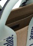 Detail View - Click To Enlarge - CHLOÉ - Small Woody Linen Canvas Tote Bag
