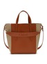 Main View - Click To Enlarge - CHLOÉ - Large Sense Leather Canvas Tote Bag