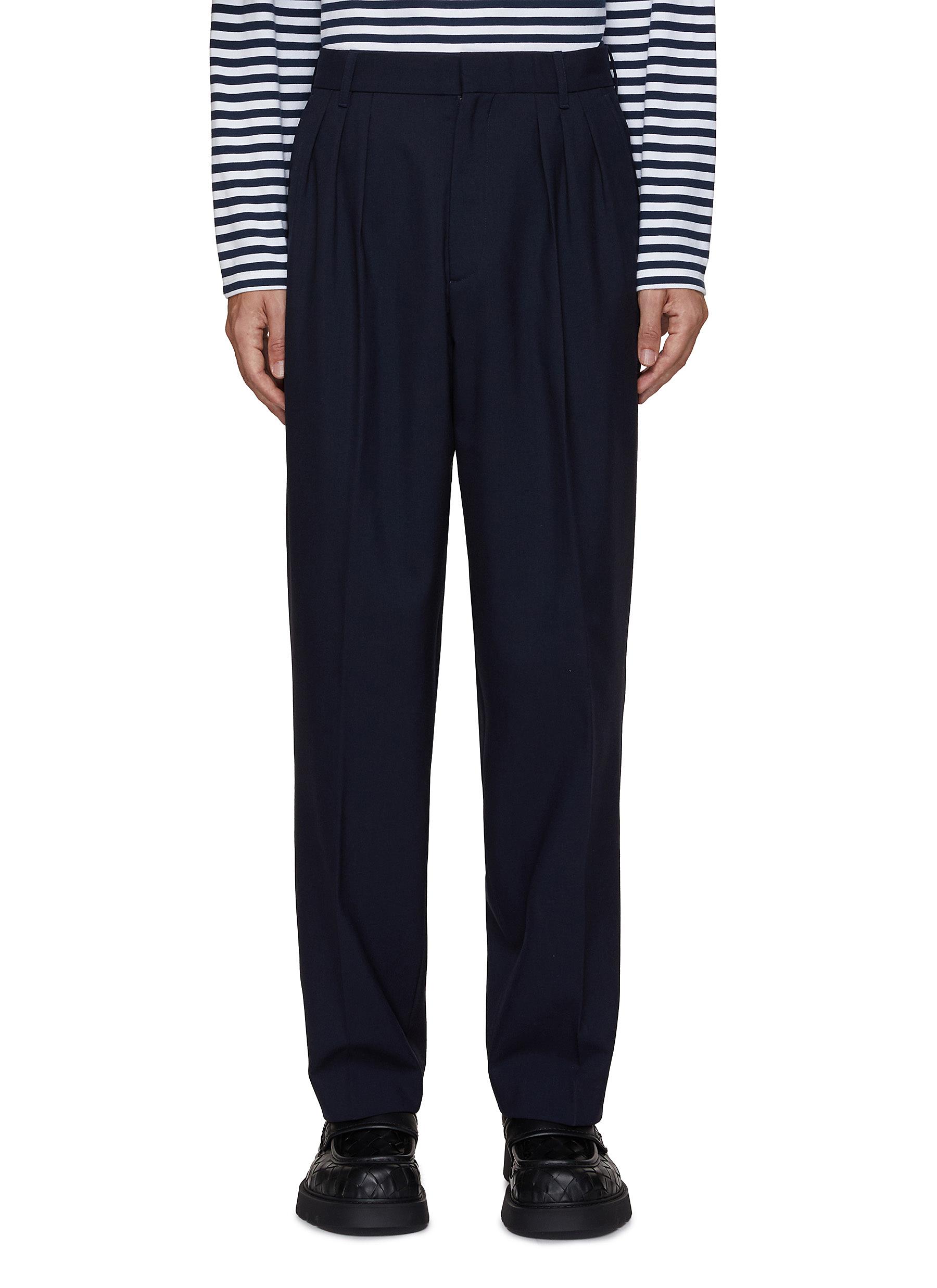Pleated Tailored Pants