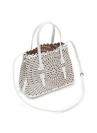 Detail View - Click To Enlarge - ALAÏA - Mina 25 Perforated Leather Tote Bag
