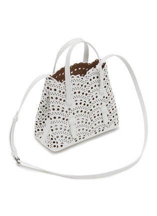 Detail View - Click To Enlarge - ALAÏA - Mina 20 Perforated Leather Tote Bag