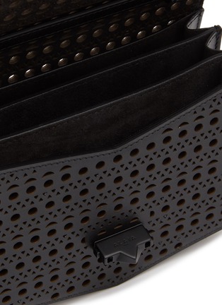 Detail View - Click To Enlarge - ALAÏA - Small Le Papa Leather Shoulder Bag