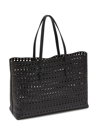 Detail View - Click To Enlarge - ALAÏA - Mina 44 Vienne Perforated Leather Tote Bag