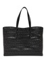 Main View - Click To Enlarge - ALAÏA - Mina 44 Vienne Perforated Leather Tote Bag