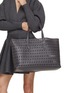 Figure View - Click To Enlarge - ALAÏA - Mina 44 Vienne Perforated Leather Tote Bag