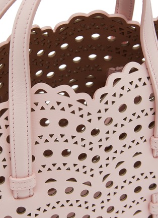 Detail View - Click To Enlarge - ALAÏA - Mina 20 Perforated Tote Bag