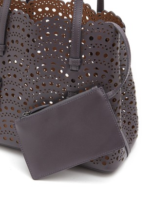  - ALAÏA - Mina 25 Vienne Perforated Leather Tote Bag
