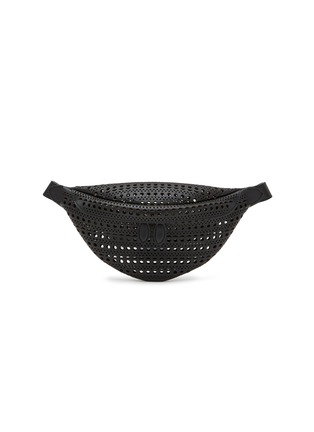 Main View - Click To Enlarge - ALAÏA - XS Vienne Perforated Motif Leather Bum Bag