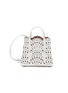 Main View - Click To Enlarge - ALAÏA - Mina 16 Perforated Leather Tote Bag