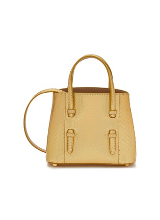 Main View - Click To Enlarge - ALAÏA - Mina 16 Laminated Elaphe Leather Tote Bag
