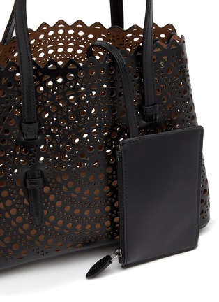  - ALAÏA - Mina 25 Perforated Leather Tote Bag