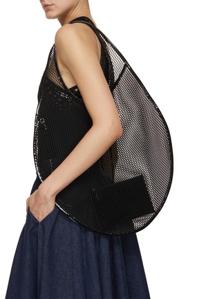Figure View - Click To Enlarge - ALAÏA - Extra Large One Piece Mesh Shoulder Bag