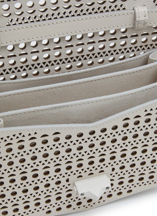 Detail View - Click To Enlarge - ALAÏA - Small Le Papa Leather Shoulder Bag